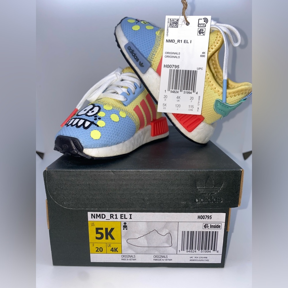 ADIDAS X Kevin Lyons NMD_R1 Refined Sneakers (Toddler)